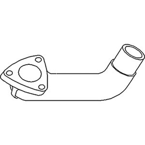 Aftermarket Exhaust Elbow Fits Allis Chalmers 5040 5045 5050 72091261 - main